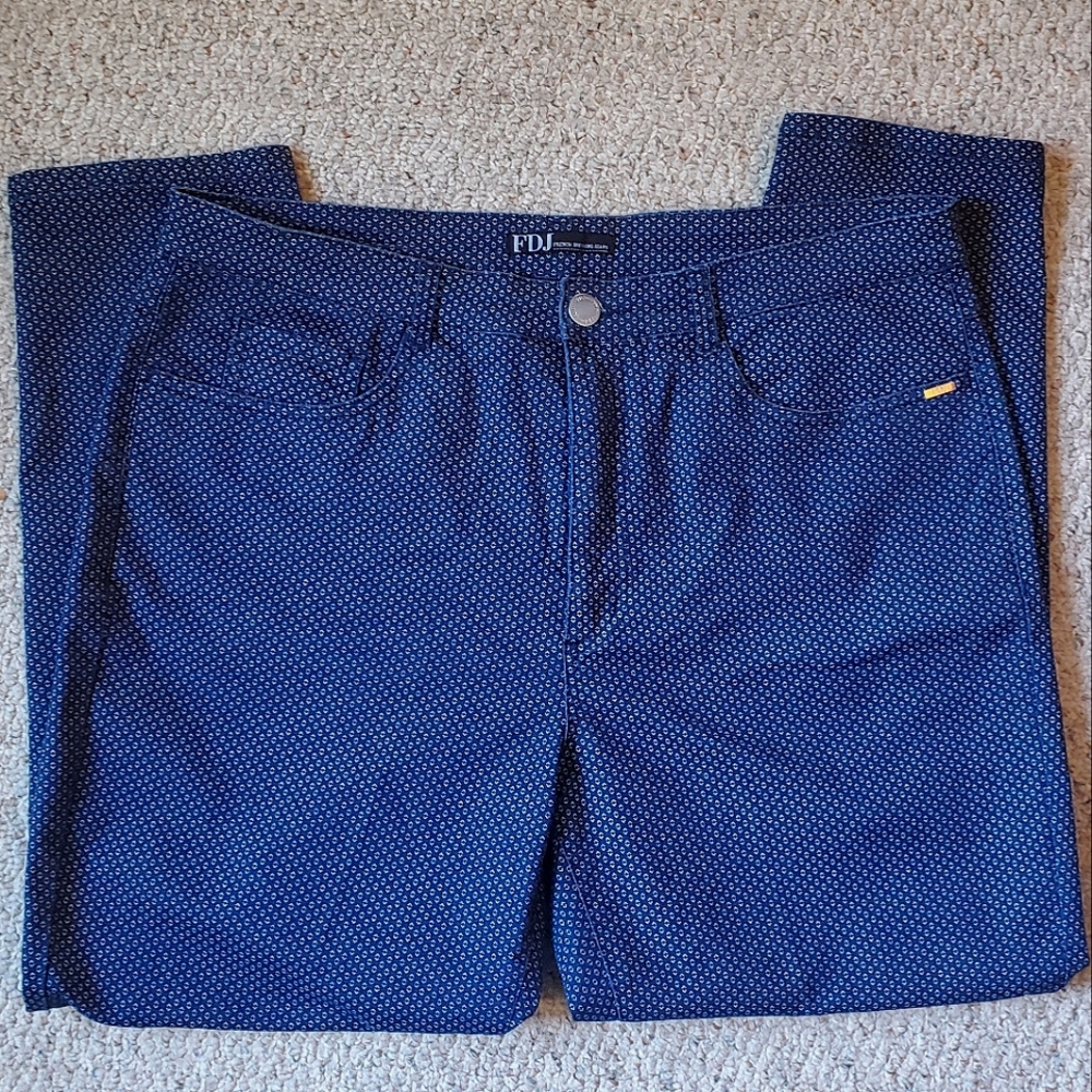 FDJ French Dressing Jeans Blue Diamond Pants